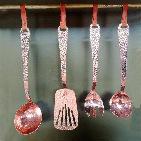copper kitchen set tools
