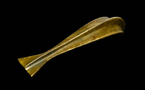 brass pull handle with round shape and vintage patina for beautiful kitchen cabinets