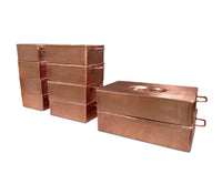 Copper French Daubiere 15.7" - Hammered