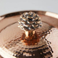 Amoretti Brothers copper cookware flower lid
