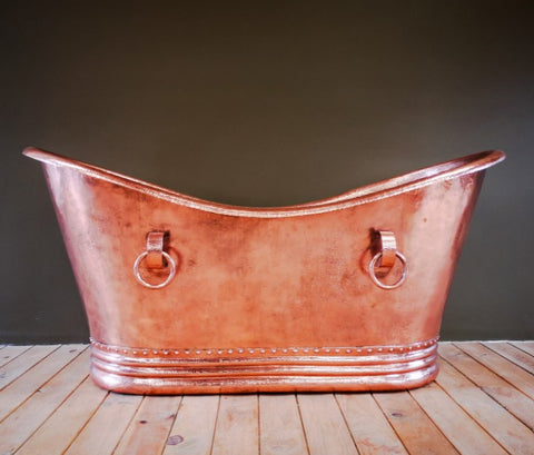 Hammered Copper Freestanding Bathtub CLASSICA