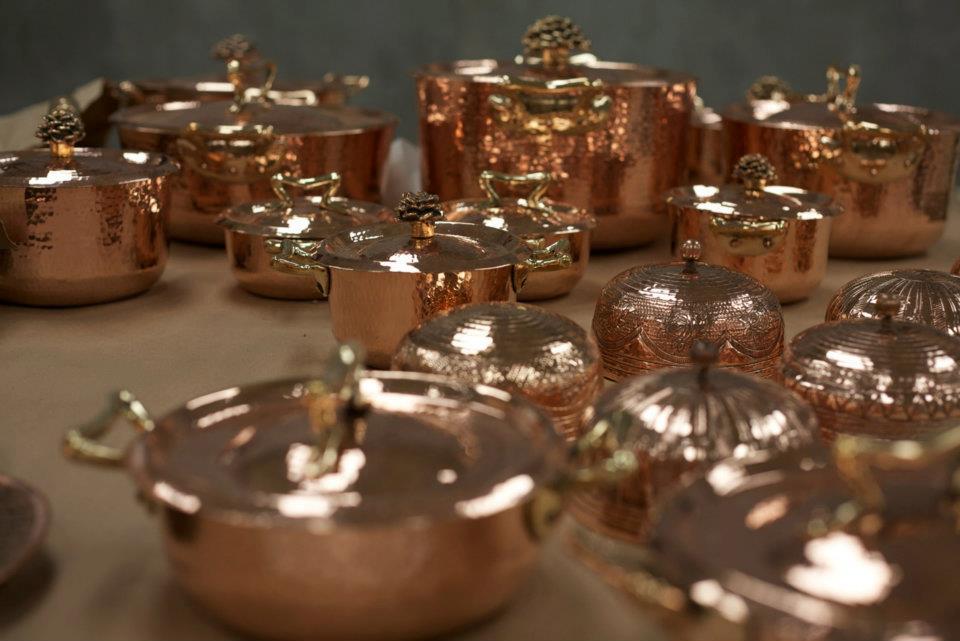 5.7 qt Copper Dutch Oven w Standard Lid - AmorettiBrothers
