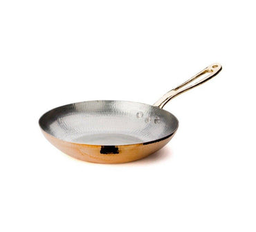hammered copper fry pan by amoretti brothers