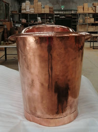 Regina Copper Bathtub Frontal View