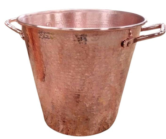single copper ice bucket