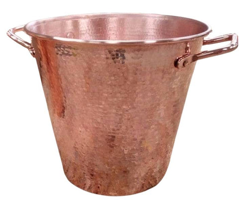 single copper ice bucket