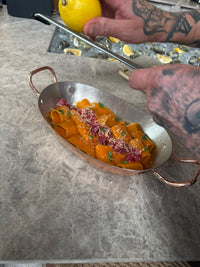 Amoretti Brothers Oval Copper Roaster Pan –  Tin-Lined