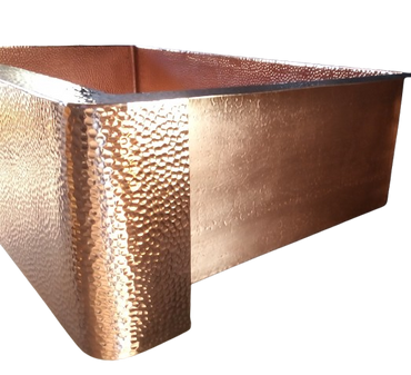 Copper Farmhouse Sink with Apron - MADERO