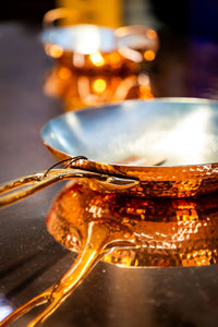 Copper fry pan by Amoretti Brothers