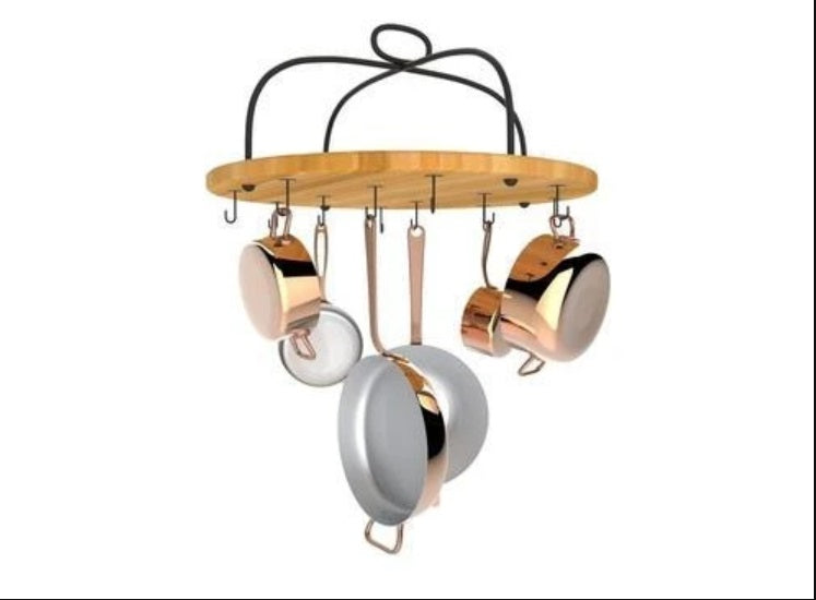 Round Cookware Rack - AmorettiBrothers