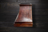 Farmhouse Hand-Hammered Copper Range Hood By Amoretti Brothers