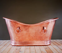Hammered Copper Freestanding Bathtub CLASSICA