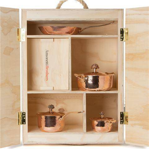Amoretti Brothers copper kitchen decor cookware store