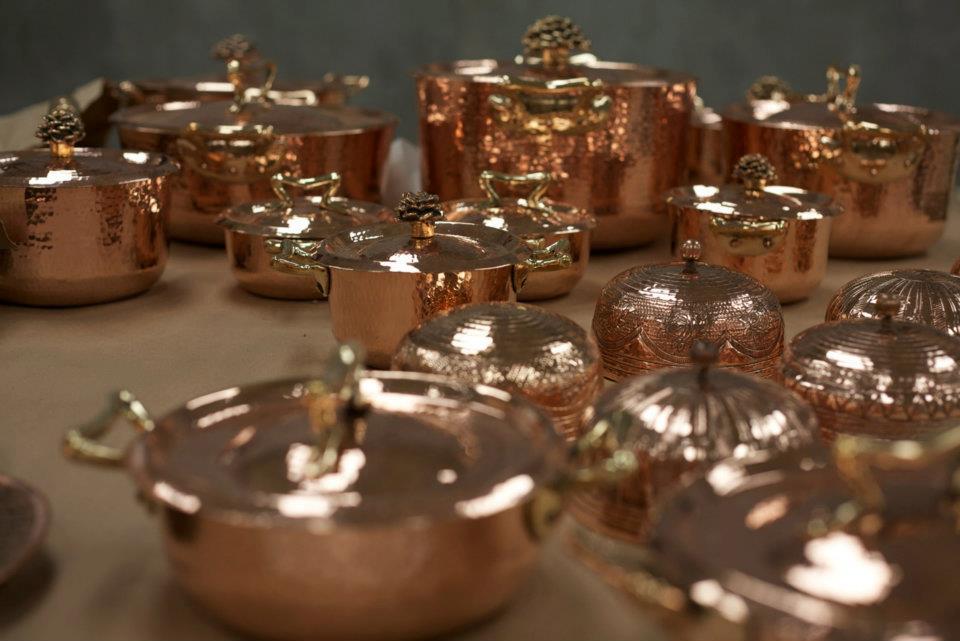 Beautiful and Big Copper Dutch Ovens