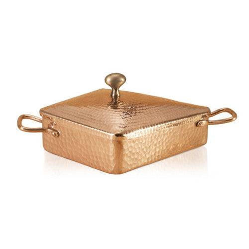 Hammered Copper Turbotiere - Designer Kitchen Tools 